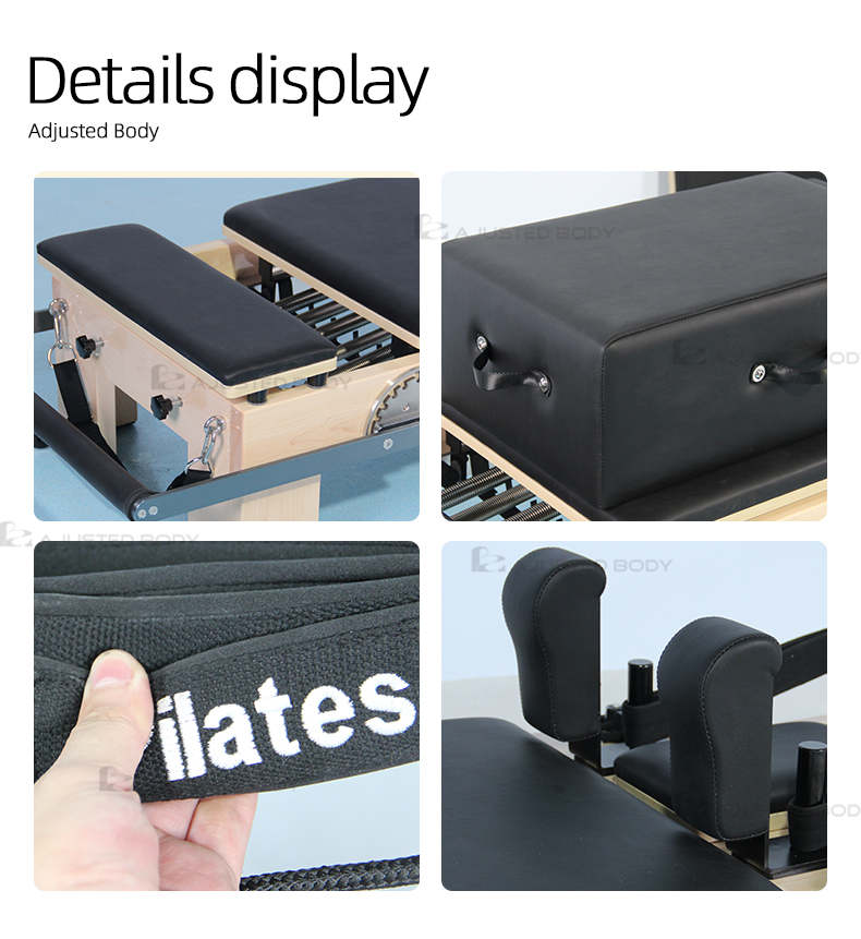 Maple Reformer with Patented Footbar — 专利款橡木核心床英文 06