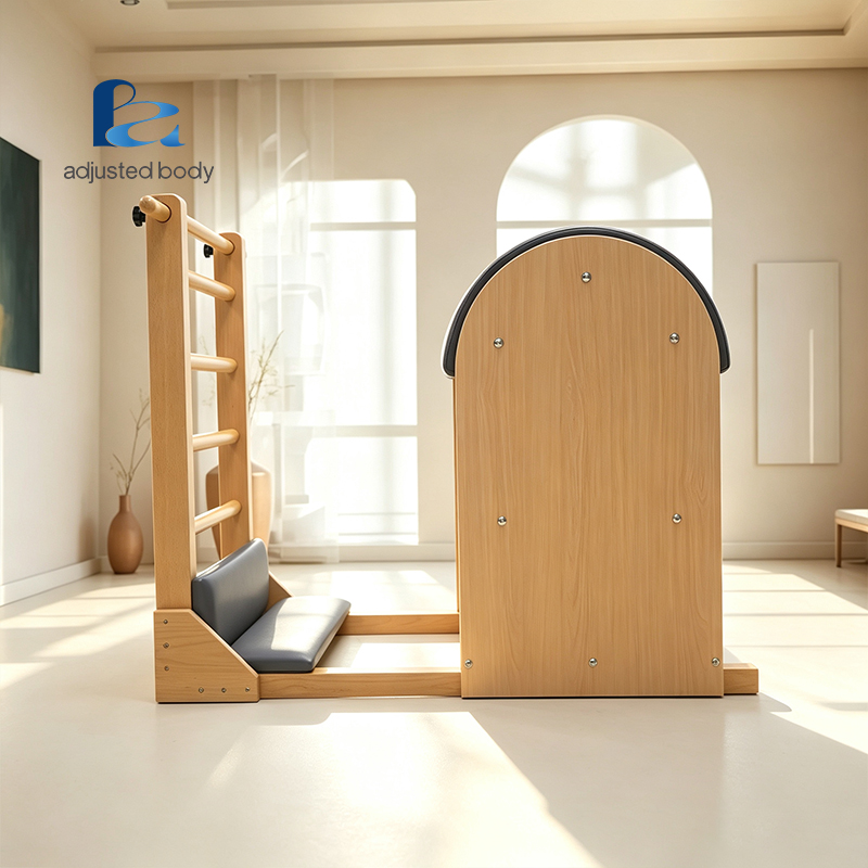 Beech Barrel & Metal Ladder — 2